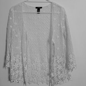 Alfani Women's Lace Cardigan
